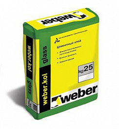 Клей Weber.kol glass