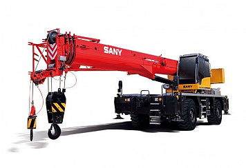 Короткобазный кран PALFINGER SANY SRC400Т