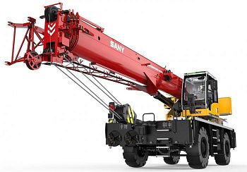 Короткобазный кран PALFINGER SANY SRC300T
