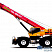 Короткобазный кран PALFINGER SANY SRC550C