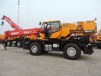 Короткобазный кран PALFINGER SANY SRC300C
