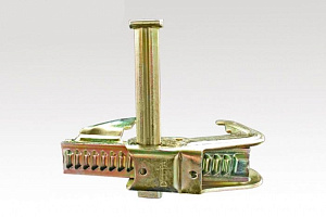 Замок универсальный для опалубки оцинкованный, желтый