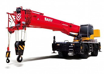 Короткобазный кран PALFINGER SANY SRC500T