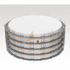 Строительные круговые леса PSK SCAFF SYSTEM