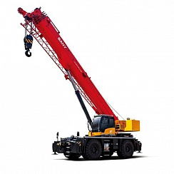 Короткобазный кран PALFINGER SANY SRC800T