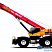 Короткобазный кран PALFINGER SANY SRC550C