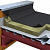 Минераловатная теплоизоляция двухслойная Rockwool Венти Баттс Д уменьшенного веса